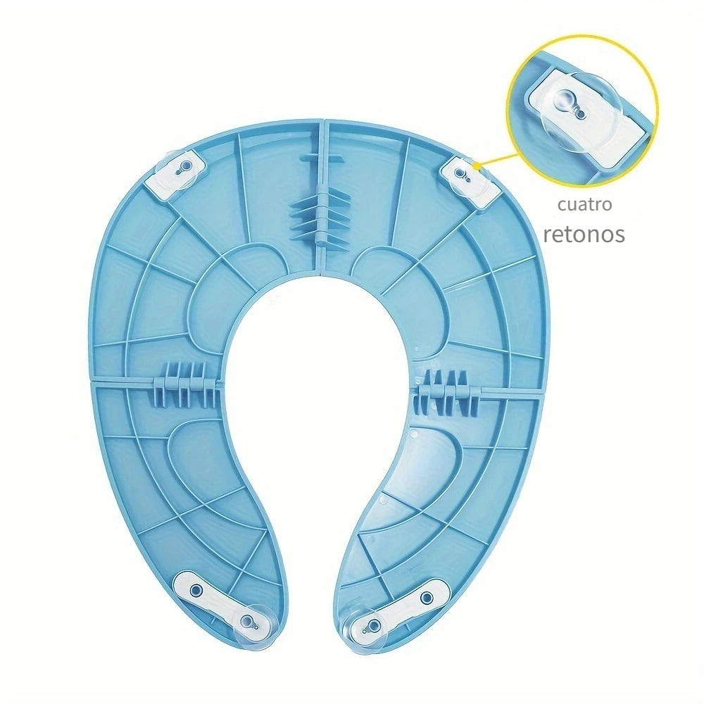 Asiento portátil para inodoro para niños - Antipellizcos y antideslizante✨HOY CON 50% DCTO