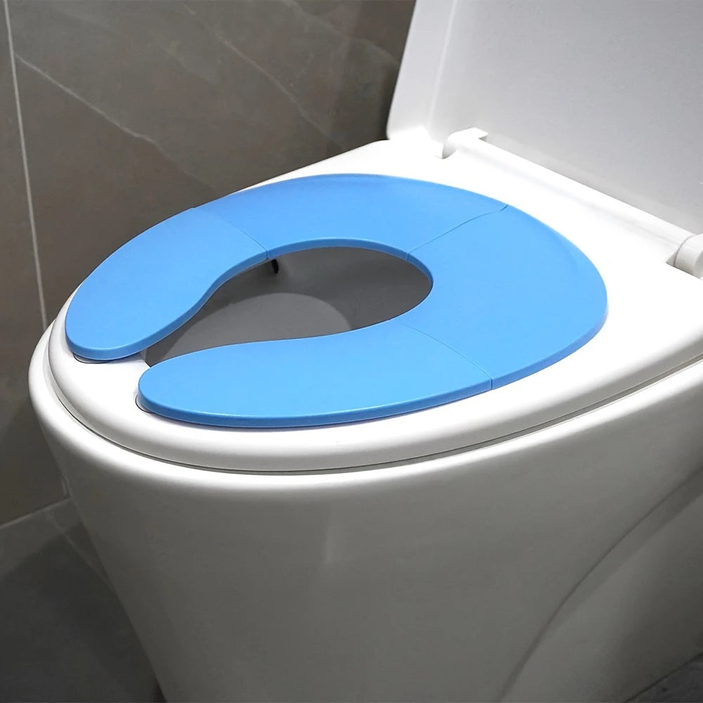 Asiento portátil para inodoro para niños - Antipellizcos y antideslizante✨HOY CON 50% DCTO