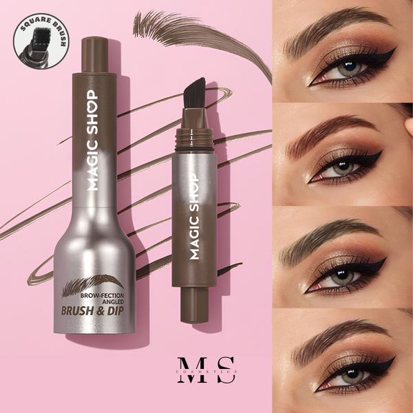 Cepillo rellenador y perfilador de cejas con efecto MICROBLADE - A prueba de agua y sudor✨HOY CON 50% DCTO