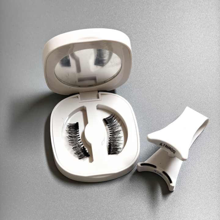 1 par de Pestañas Magnéticas con Pinza Aplicadora - No necesitan pegante✨ HOY 50% DCTO