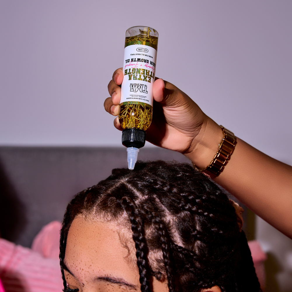 Aceite herbal para potenciar el crecimiento de cabello - Con romero y fenogreco extra fuerte✨H0Y 50% DCTO