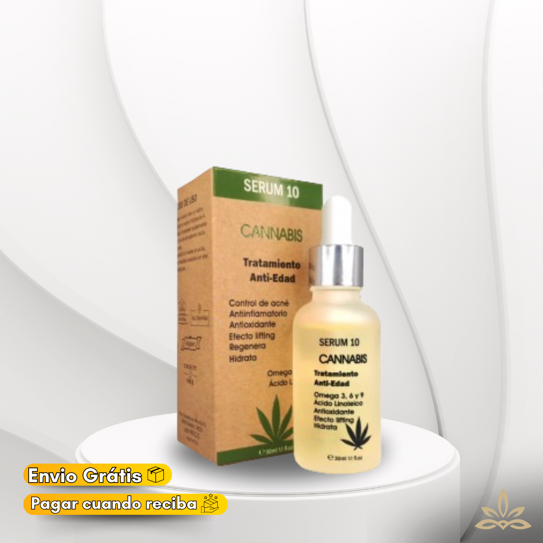 Tratamiento facial anti edad a base de Cannabis+Colageno+Omega 3✨Hoy con 50% dcto